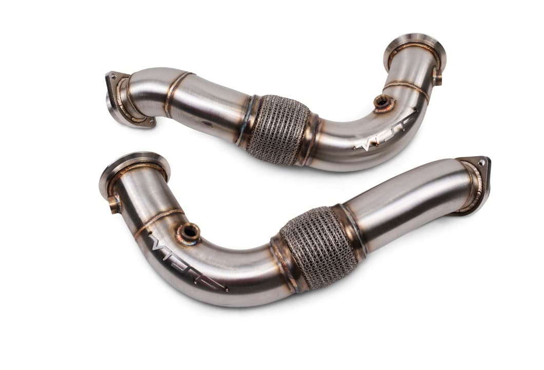 VRSF S63 2-bolt downpipes for BMW E70 X5 M and E71 X6 M