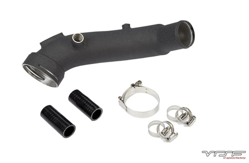 VRSF N54 charge pipe for BMW E89 Z4 with OEM twin diverter valves
