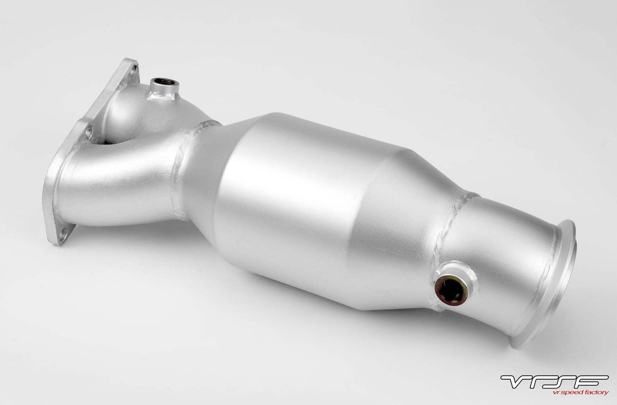 VRSF N55 high-flow catted downpipe for BMW E-Series 135i and 335i