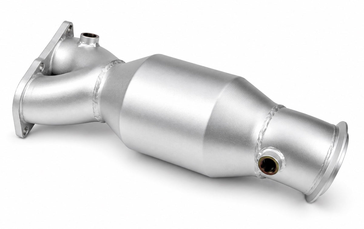 VRSF N55 High-Flow Catted Downpipe – BMW E82/E88 135i & E9x 335i