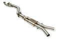 SLN BMW S58 M3 G80 M4 G82 & X3M X4M LCI 4.0" Resonated Single Mid Pipe