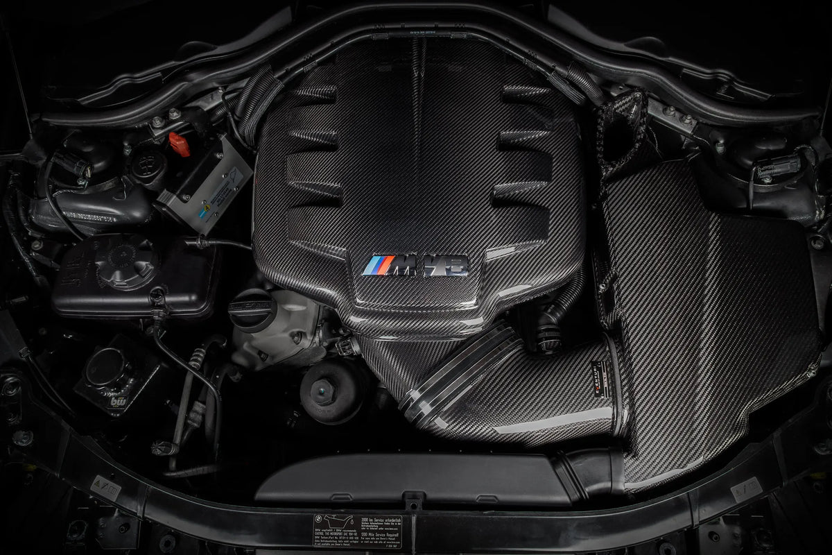 Eventuri carbon plenum installed on the BMW S65 V8