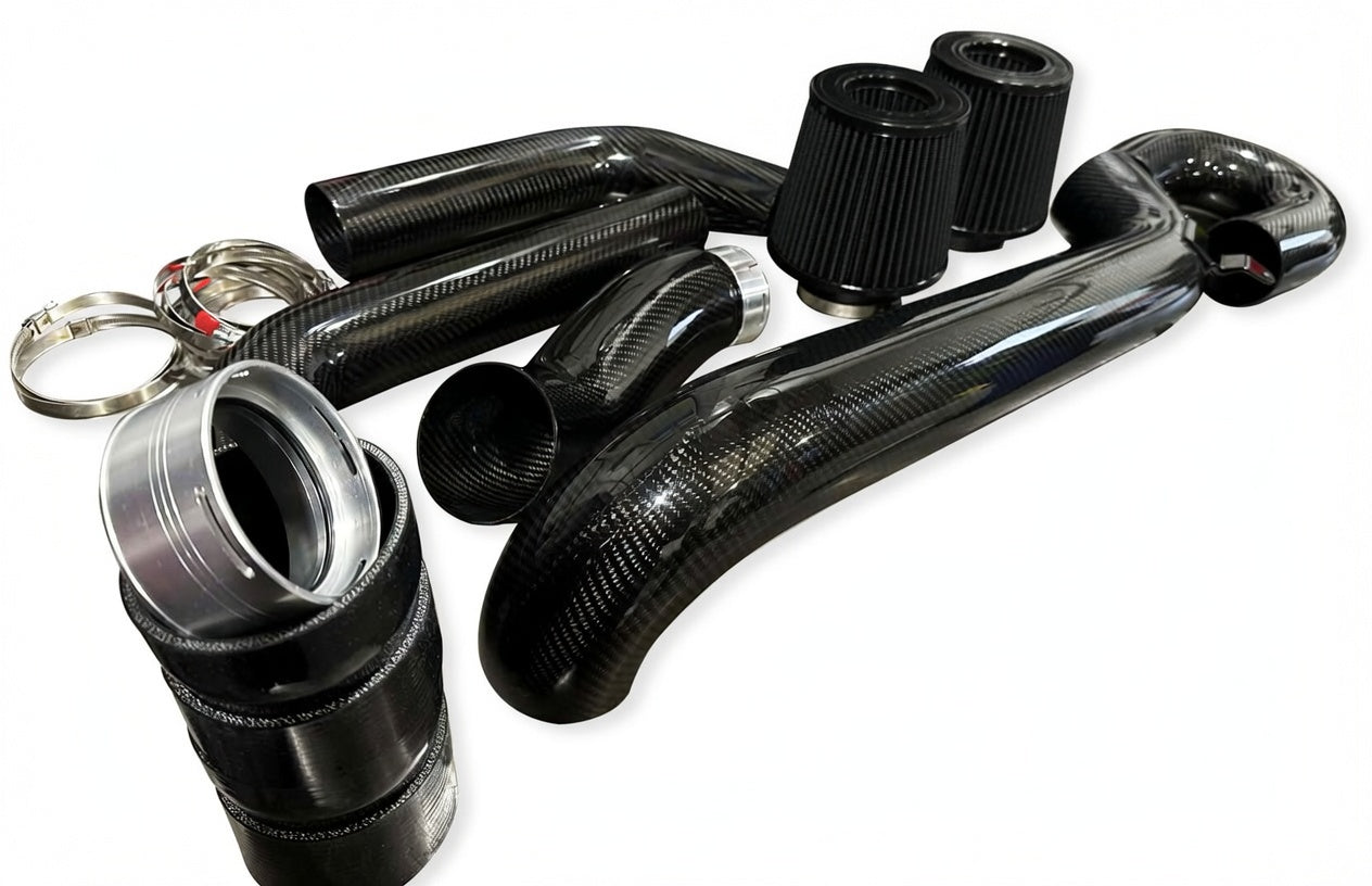 Carbon SLN BMW G87 M2 G80 M3 G82 G83 M4 S58 2021+ Front Intake Black Filters