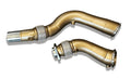 SLN BMW S55 Ceramic Coated Decat Downpipes M2C F87 M3 F80 M4 F82 3.5"
