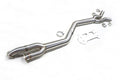 SLN BMW S58 G87 M2 Single Mid exhaust pipe with Under-Brace