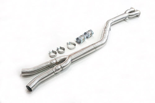 SLN S58 pre-LCI single midpipe for BMW F97 X3M and F98 X4M