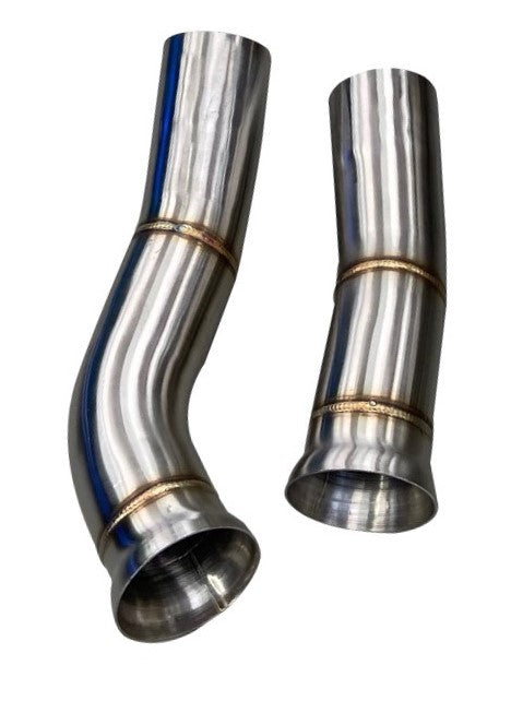 Active Autowerke 11-077NR Straight replacement connecting-pipe pair