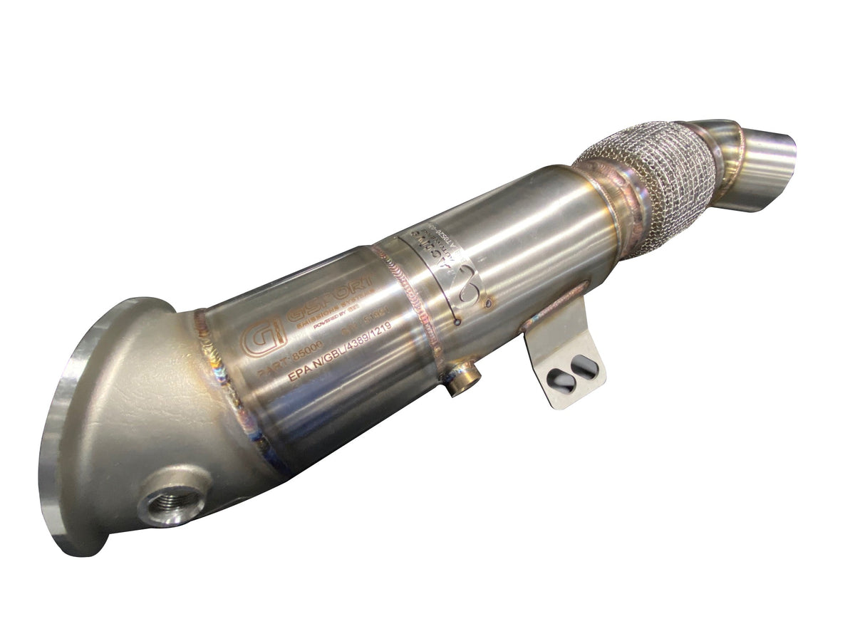 Active Autowerke 11-062 GESI downpipe for original non-OPF F-Series B58 exhaust connections