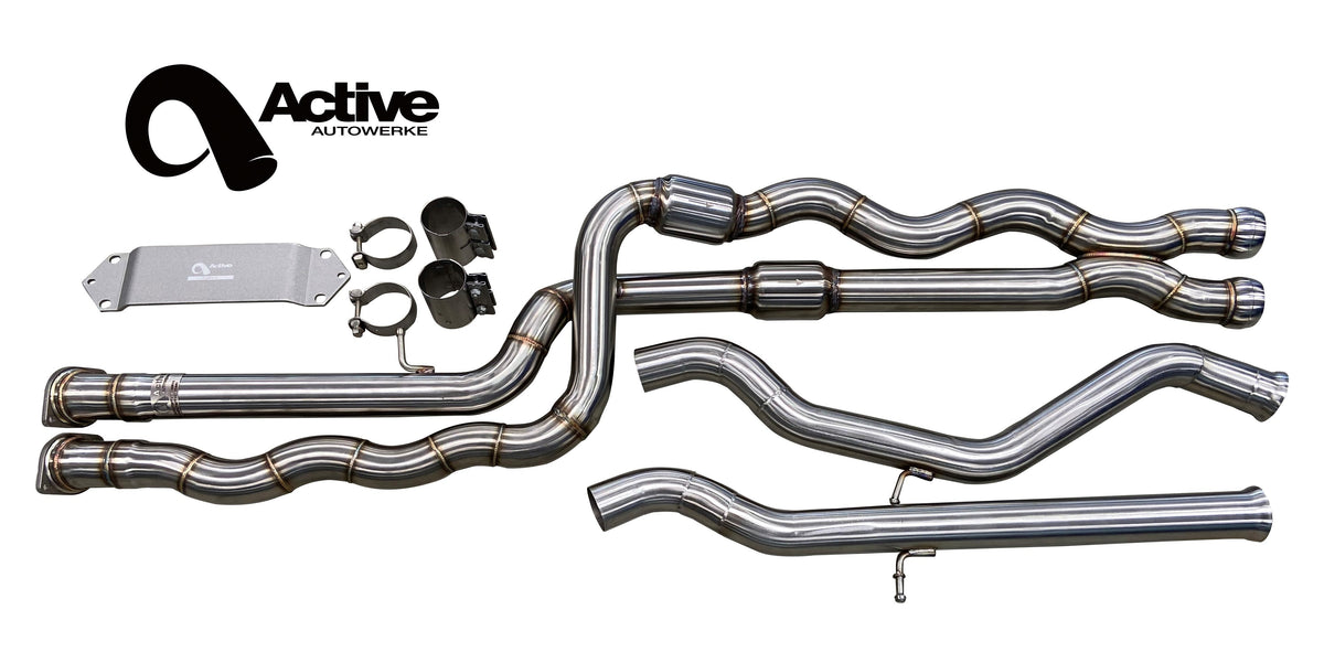 Active Autowerke Gen 2 Equal-Length Midpipe — BMW F80 M3 / F82 M4 Non-OPF