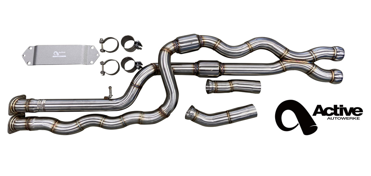Active Autowerke Gen 2 Equal-Length Midpipe — BMW F87 M2 Competition / CS