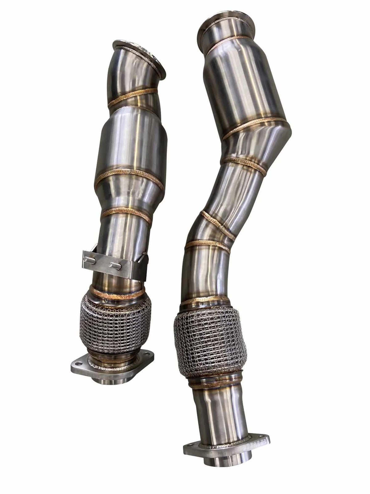 Active Autowerke 11-085 GESI sports cat downpipes for BMW G80 M3, G82 M4 and G87 M2