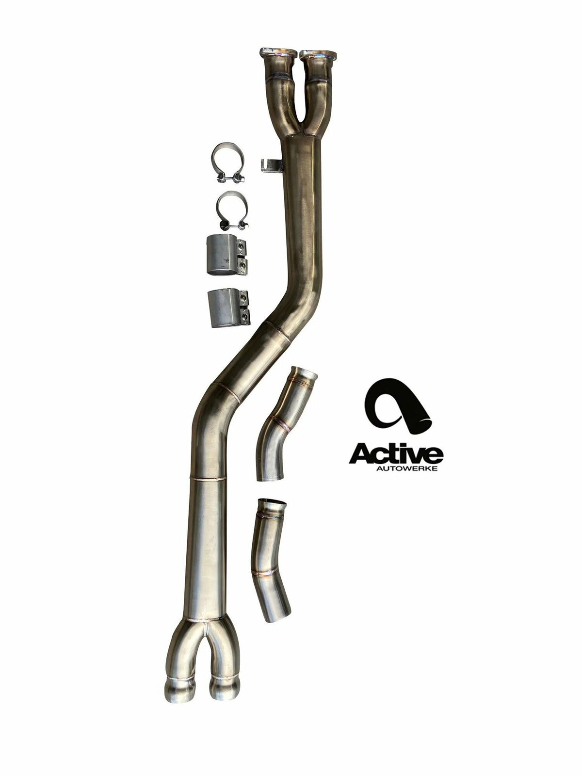 Active Autowerke Single Midpipe — BMW F97 X3 M / F98 X4 M Pre-LCI