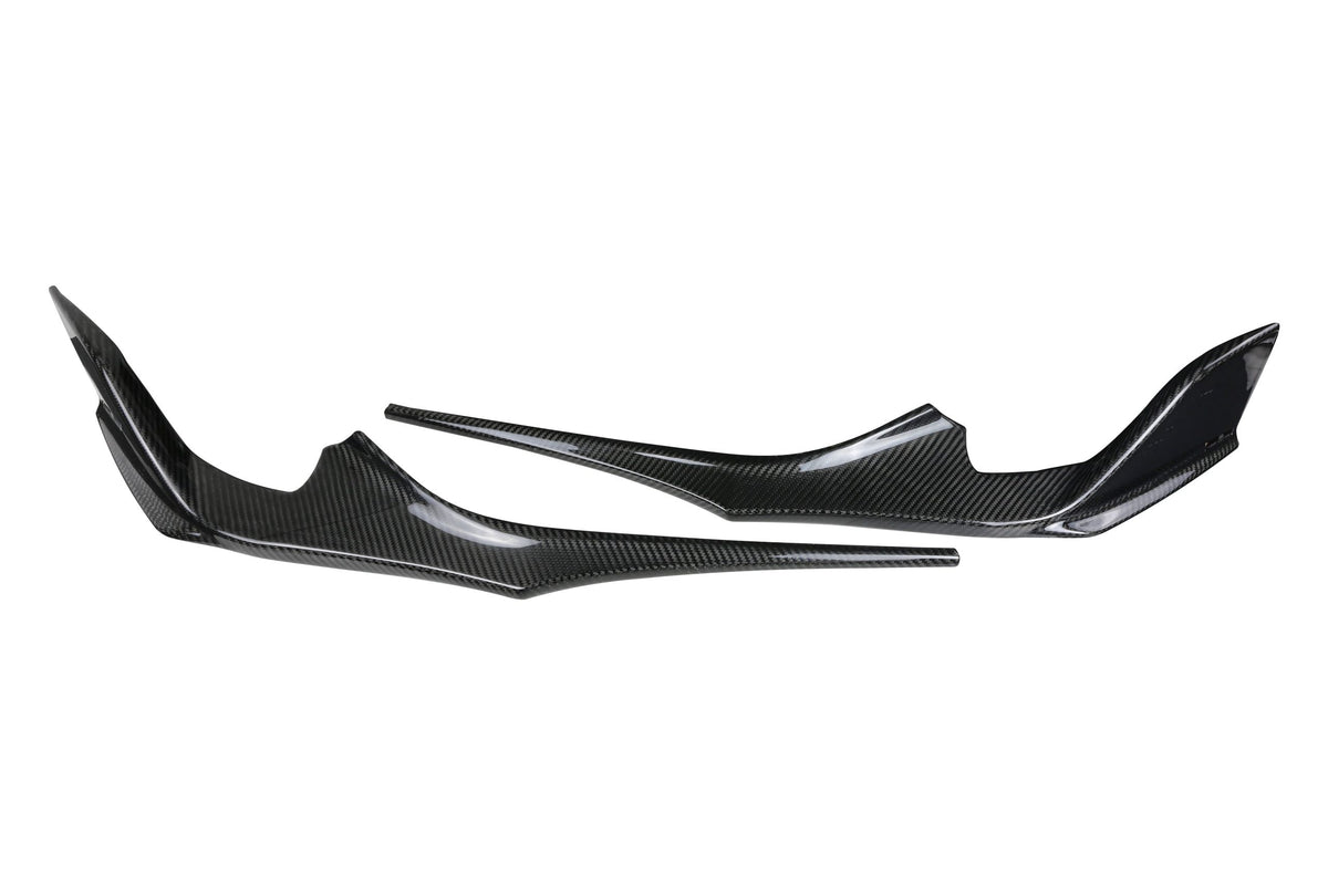 ARMASPEED Carbon Fibre Front Splitter Corners — Toyota GR Supra A90