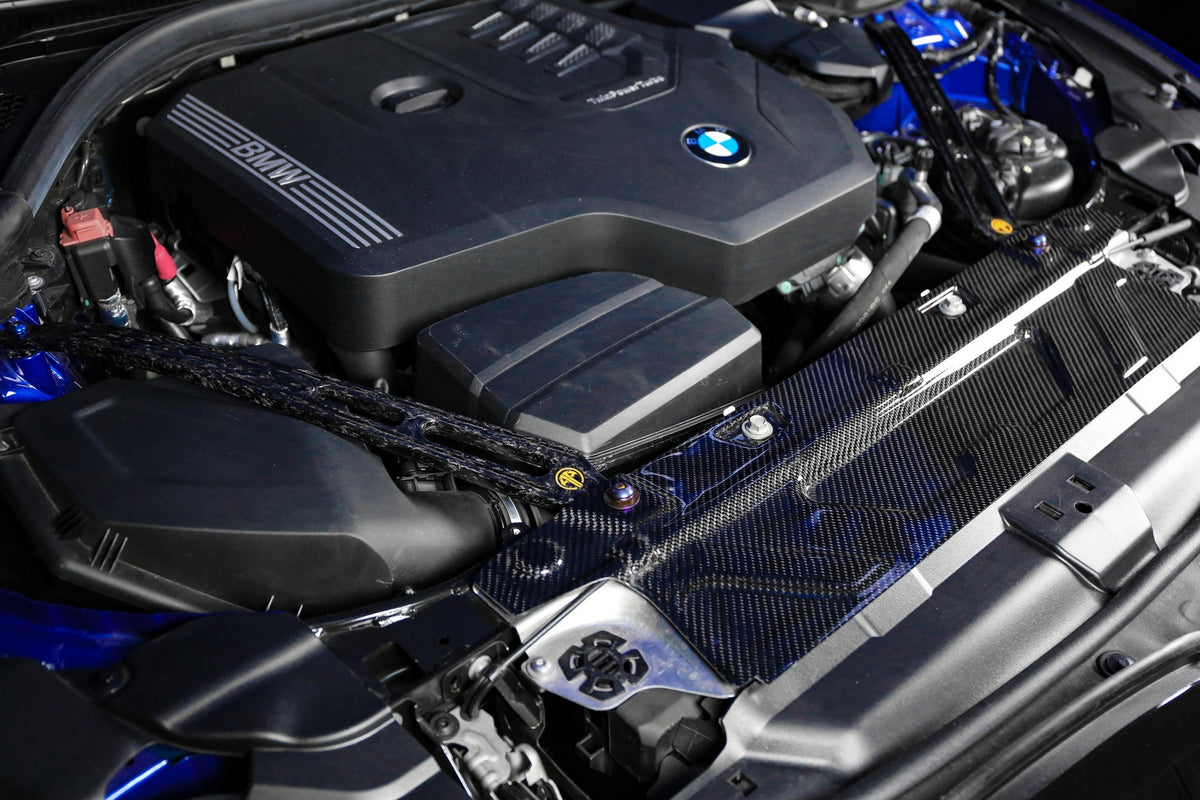 ARMASPEED Forged Carbon Strut Bars — BMW G20/G21