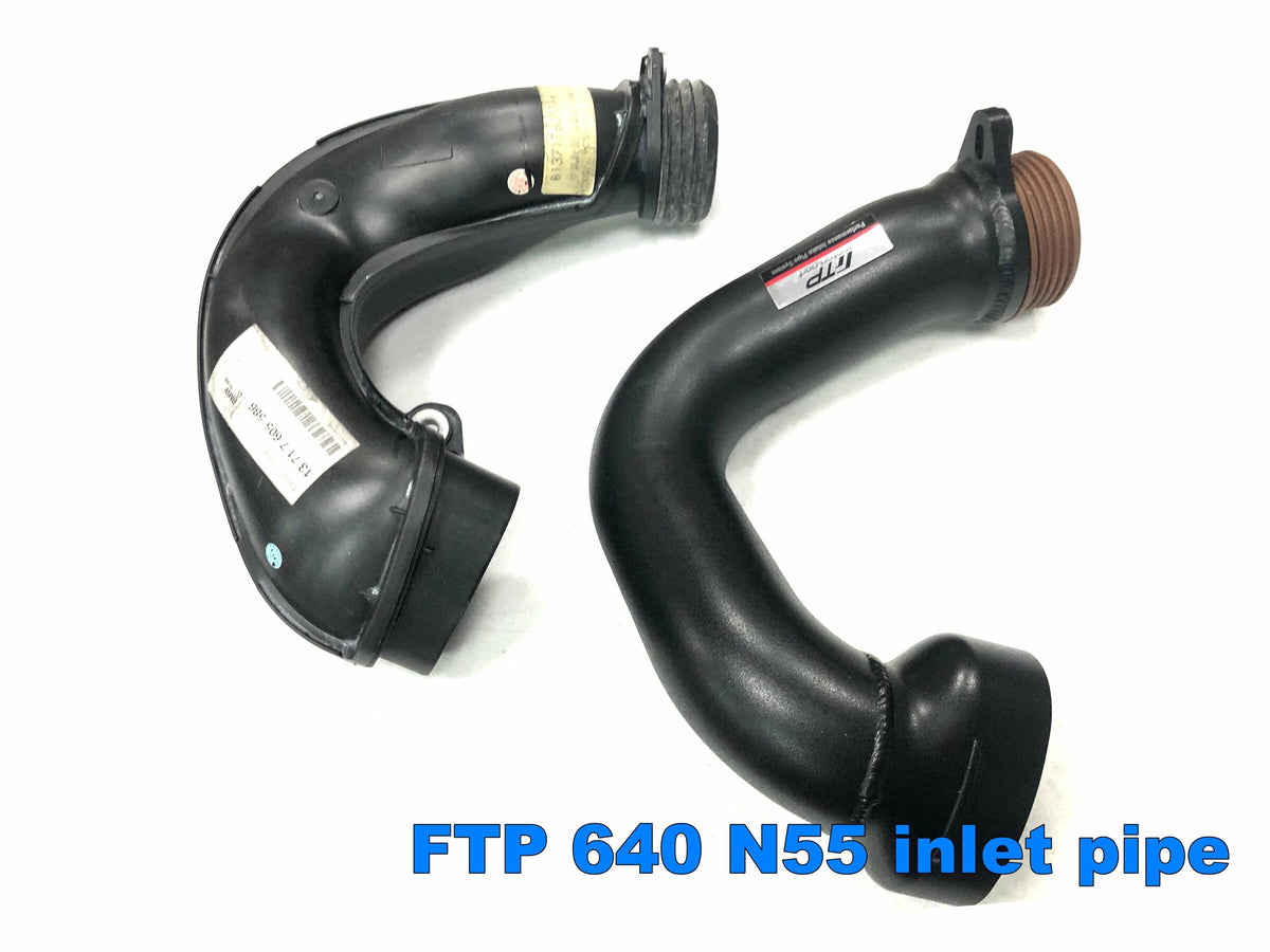 FTP SG71432-67 N55 turbo inlet for BMW 640i and 740i