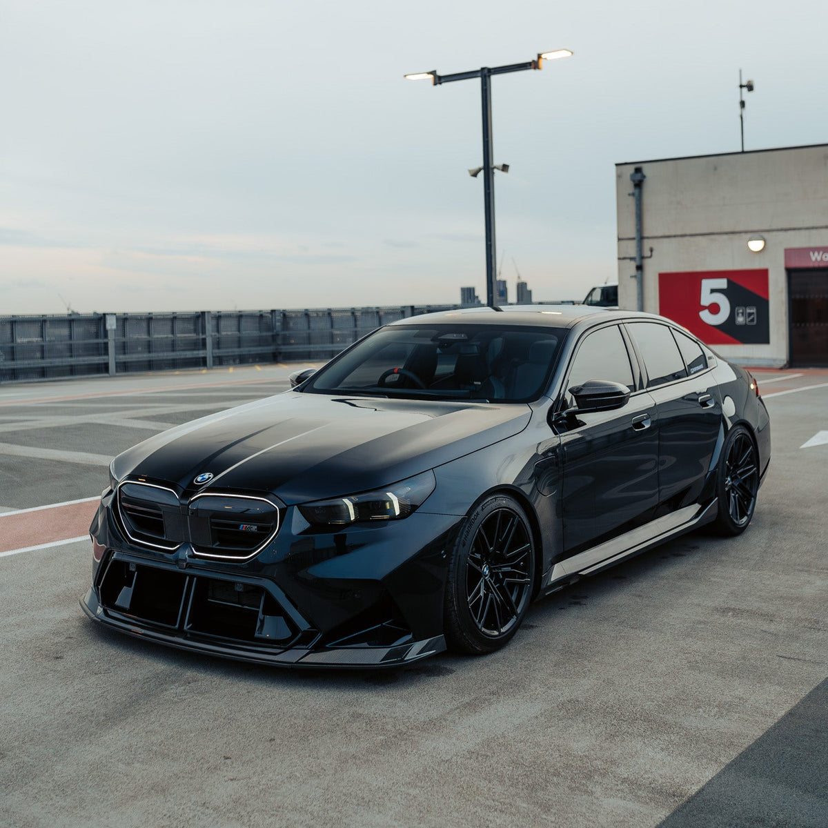 MHC+ BMW G90 & G99 M5 SP90 Pre Preg Carbon Fibre Front Splitter
