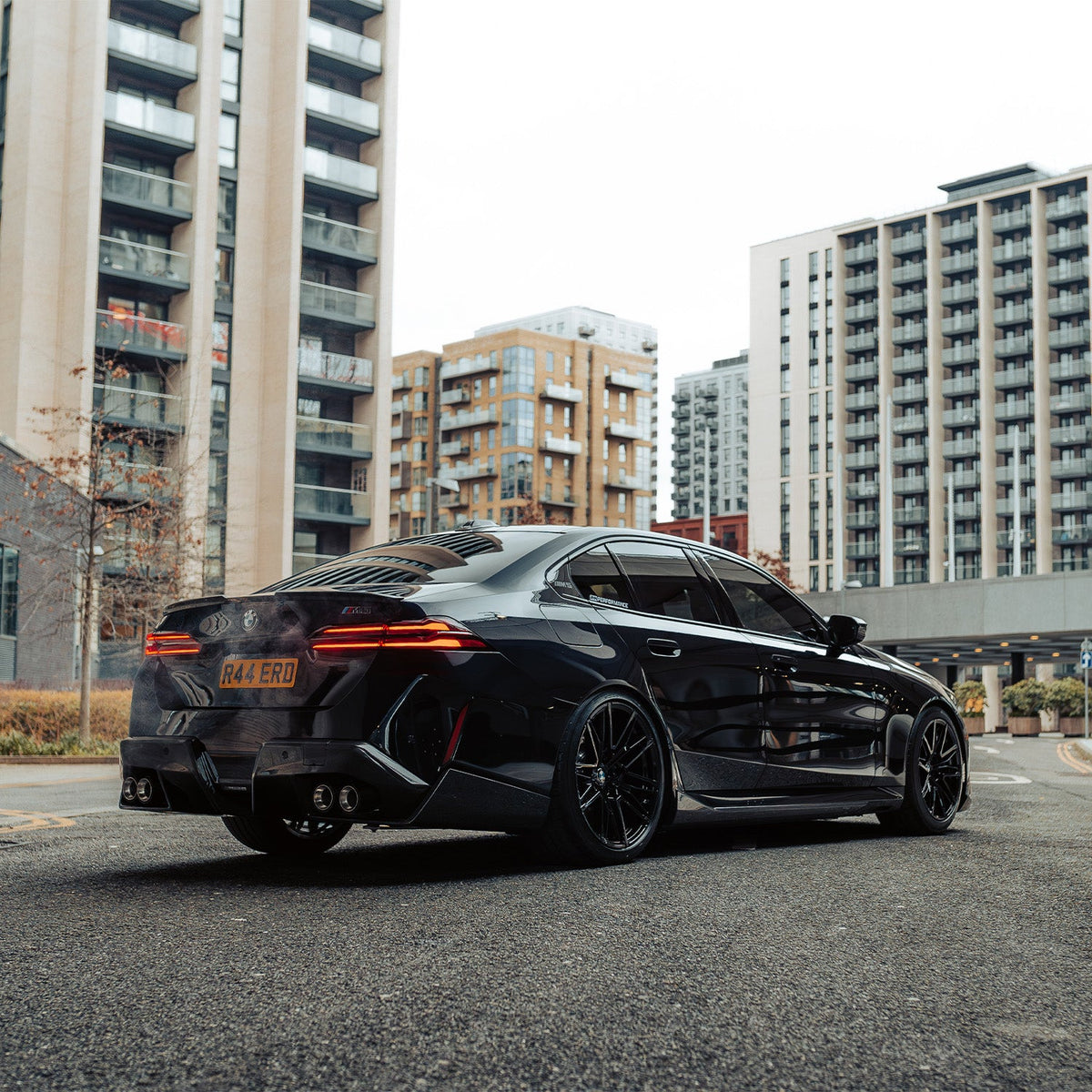 MHC+ BMW G90 M5 Pre Preg Carbon Fibre Performance Style Rear Spoiler