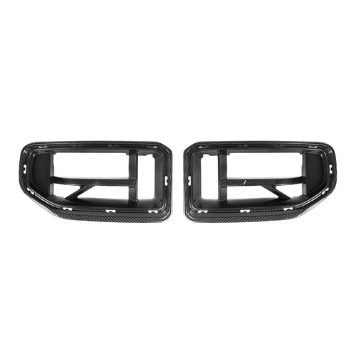 MHC+ BMW G87 M2 Pre Preg Gloss Carbon Fibre CS Style Front Grilles