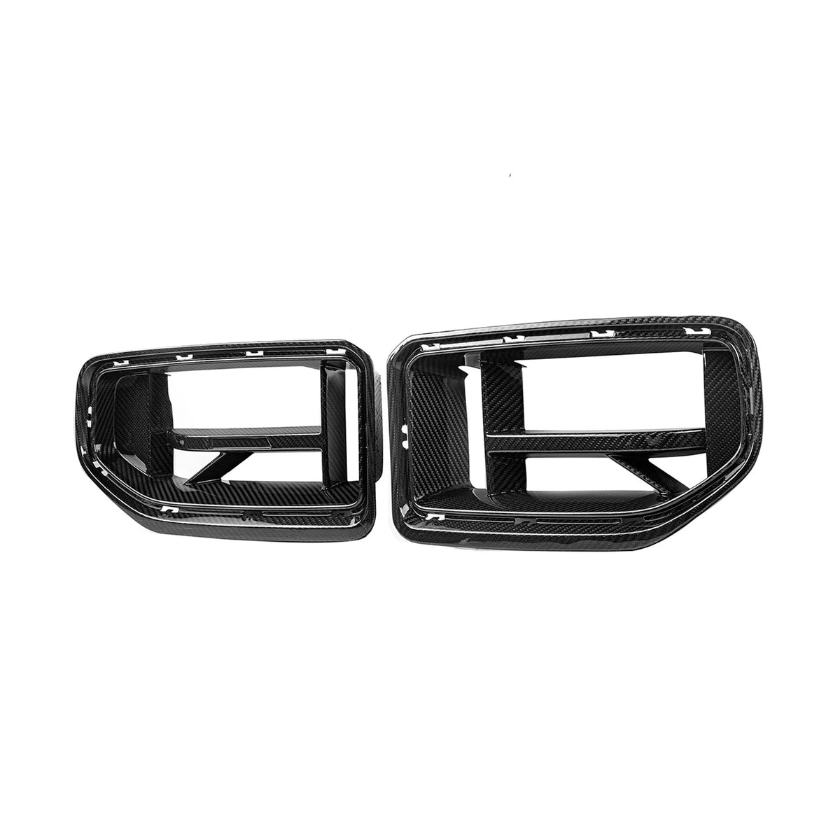 MHC+ BMW G87 M2 Pre Preg Gloss Carbon Fibre CS Style Front Grilles