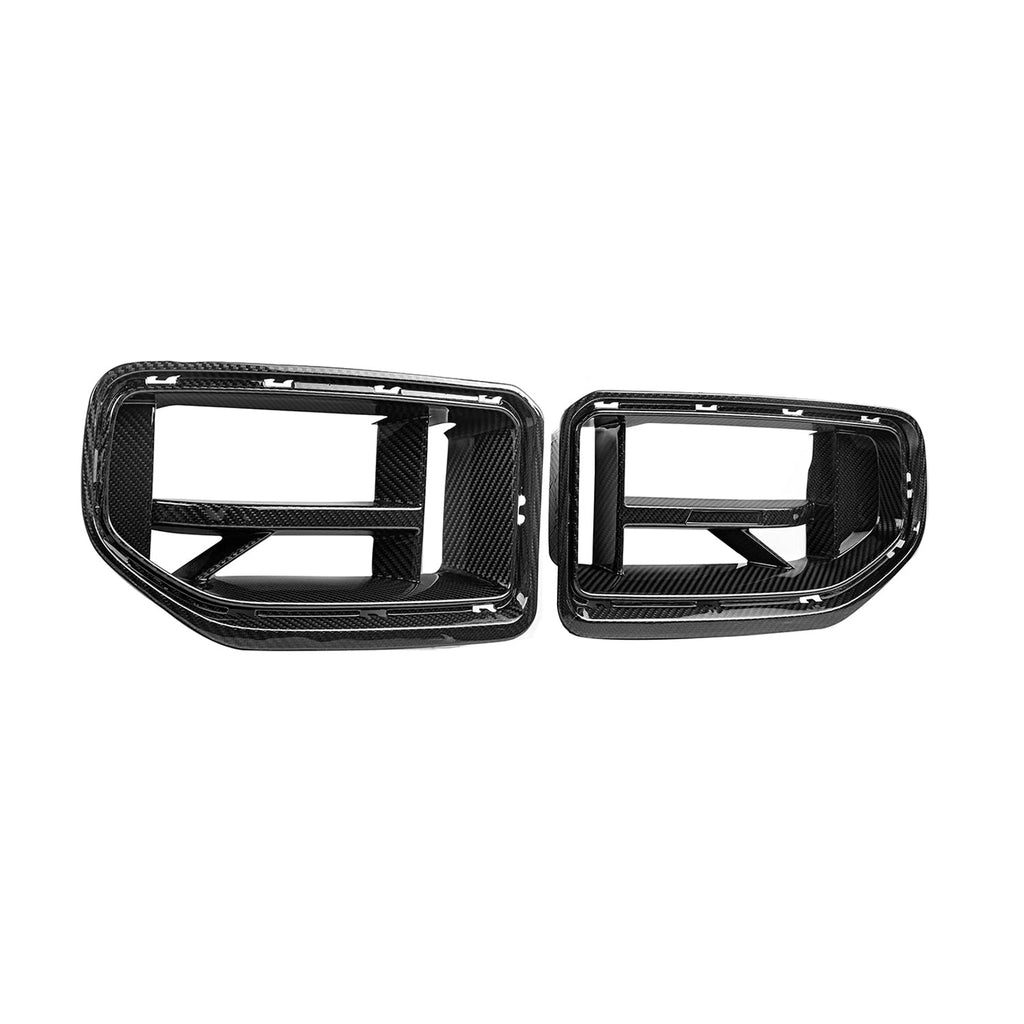 MHC+ BMW G87 M2 Pre Preg Gloss Carbon Fibre CS Style Front Grilles