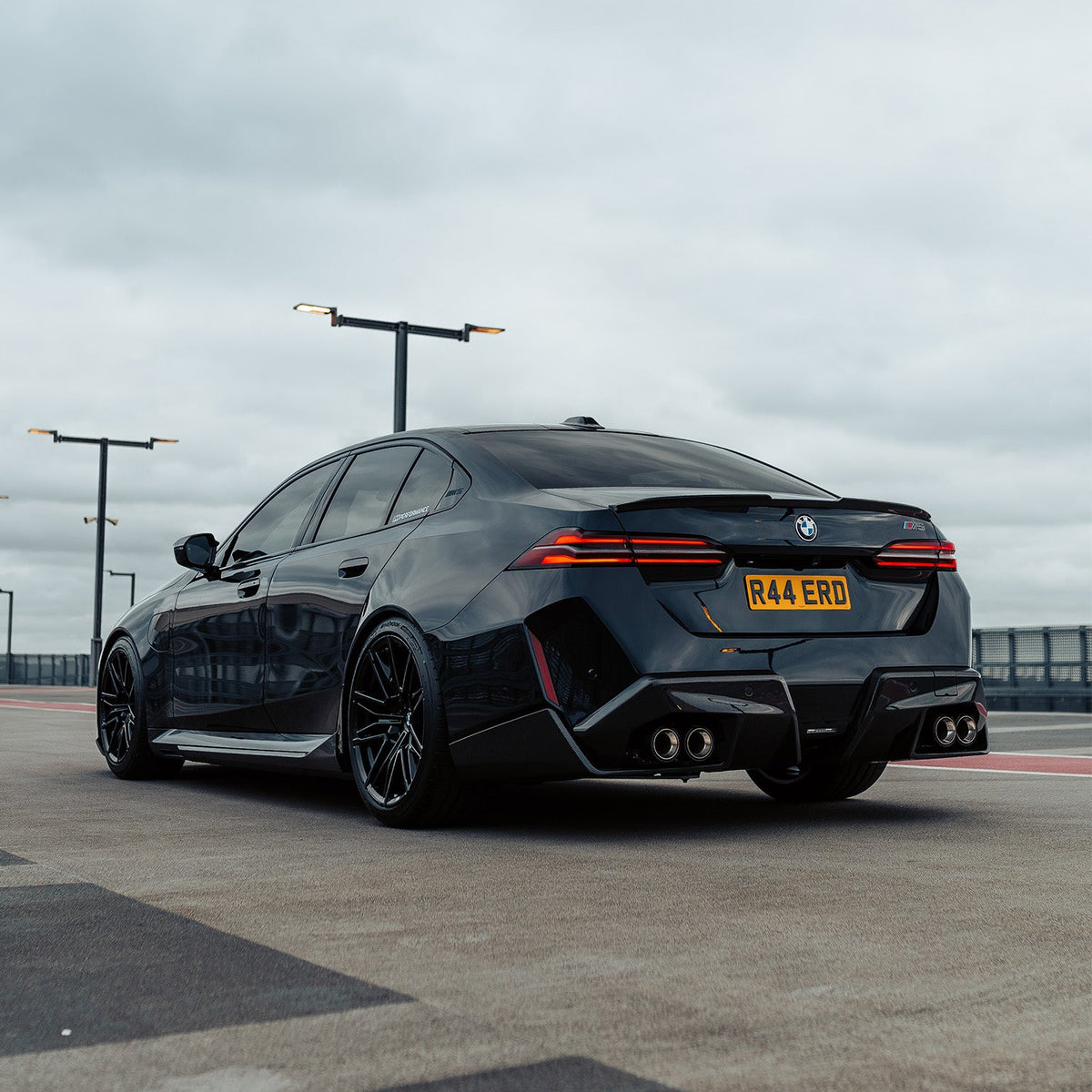 MHC+ BMW G90 & G99 M5 Pre Preg Carbon Fibre Performance Style Rear Diffuser