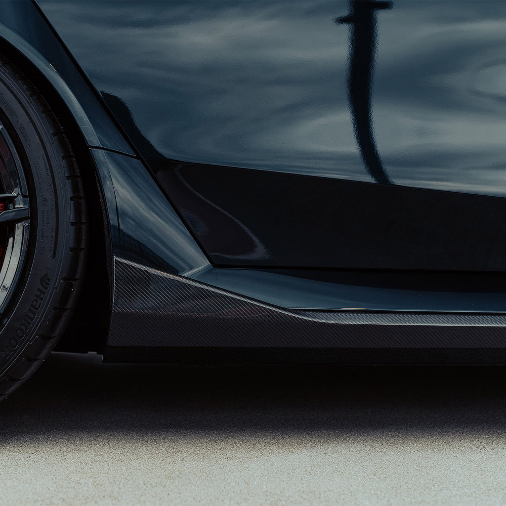 MHC+ BMW G90 & G99 M5 Pre Preg Carbon Fibre Performance Style Side Skirts