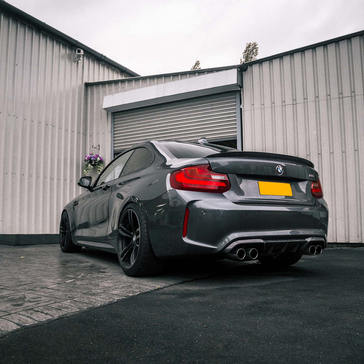MHC+ BMW F87 M2 & M2 Competition Pre Preg Carbon Fibre Performance Style Rear Diffuser