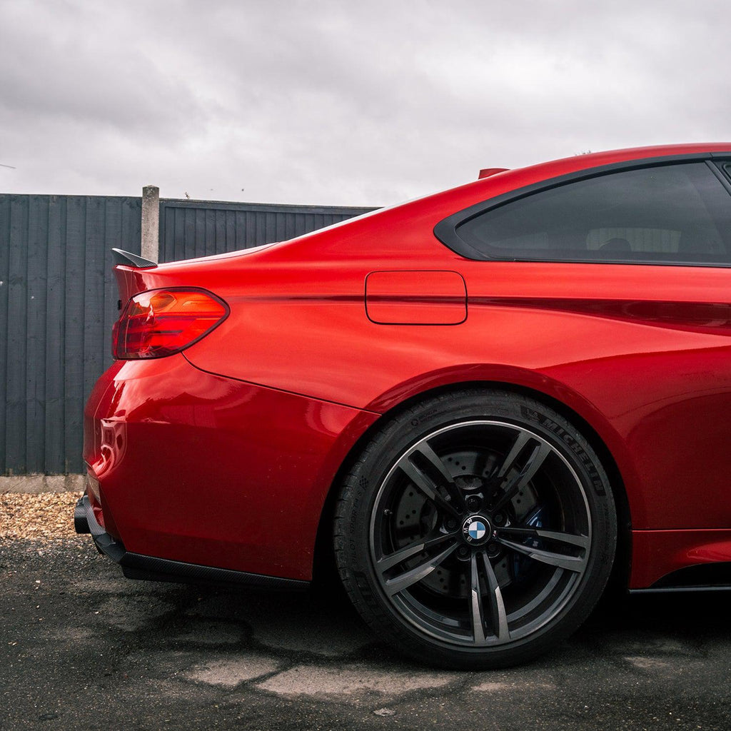 MHC+ BMW F82 M4 Coupe Pre Preg Carbon Fibre CS Style Rear Spoiler