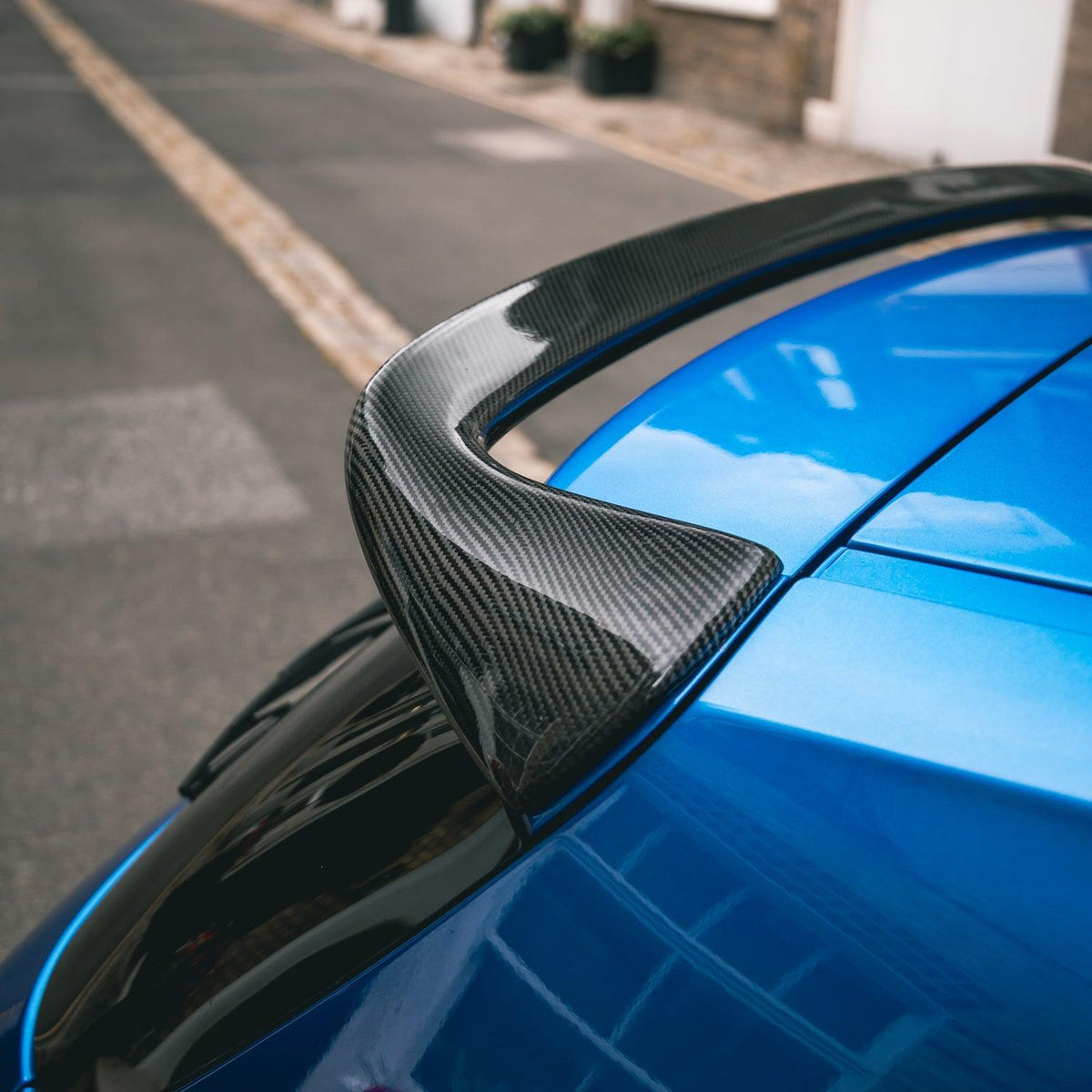 MHC+ BMW F20 & F21 1 Series Pre Preg Carbon Fibre Tube Style Rear Spoiler