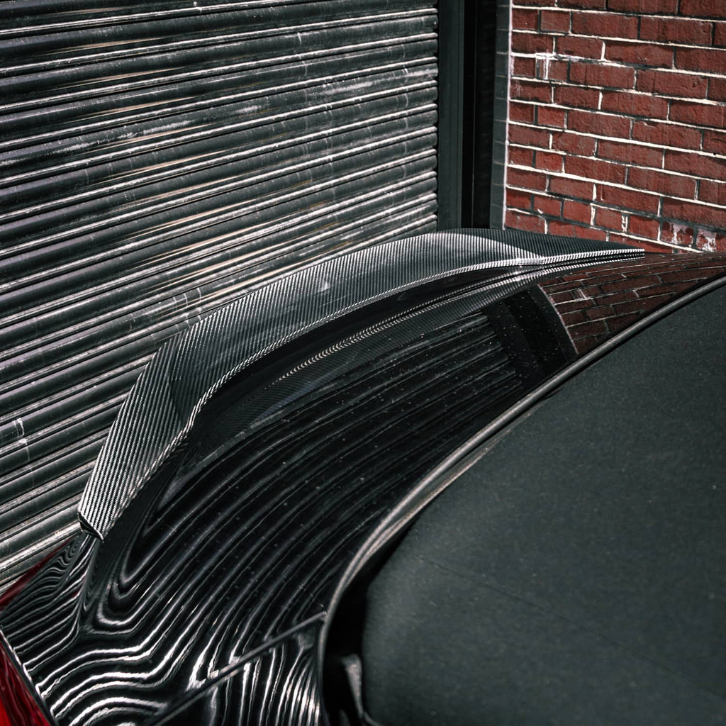 MHC+ BMW G29 Z4 Roadster Pre Preg Carbon Fibre Ducktail Style Rear Spoiler