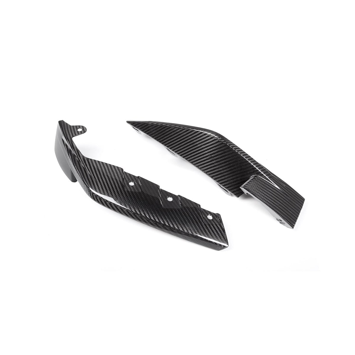 MHC+ BMW G80/G81 M3 & G82/G83 M4 Pre Preg Carbon Fibre OEM Style Replacement Front Side Splitters