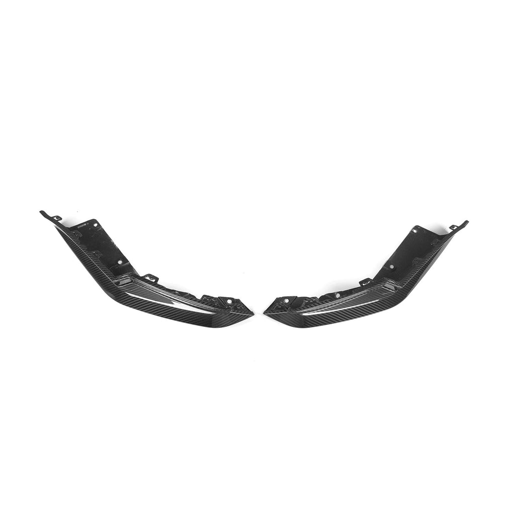MHC+ BMW G80 & G81 M3 Pre Preg Carbon Fibre OEM Style Replacement Rear Side Diffusers