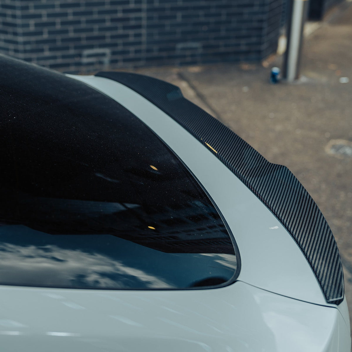 MHC+ BMW F98 X4M & G02 X4 Pre Preg Carbon Fibre CS Style Rear Spoiler