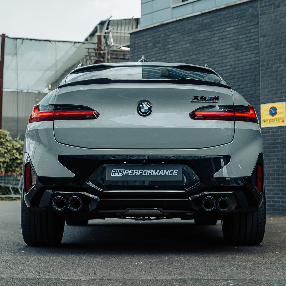 MHC+ BMW F98 X4M & G02 X4 Pre Preg Carbon Fibre CS Style Rear Spoiler