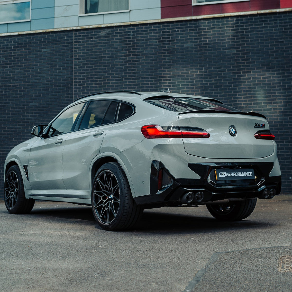 MHC+ BMW F98 X4M & G02 X4 Pre Preg Carbon Fibre CS Style Rear Spoiler