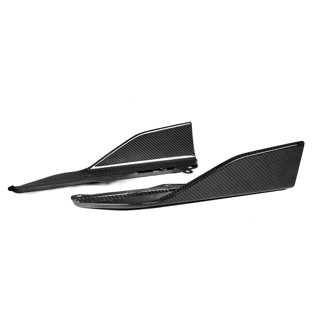 MHC+ BMW G42 M240i Pre Preg Carbon Fibre Performance Style Side Skirt Fins