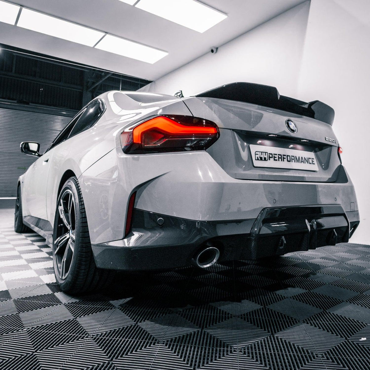 MHC+ BMW G87 M2 & G42 M240i Pre Preg Carbon Fibre Performance Style Rear Spoiler