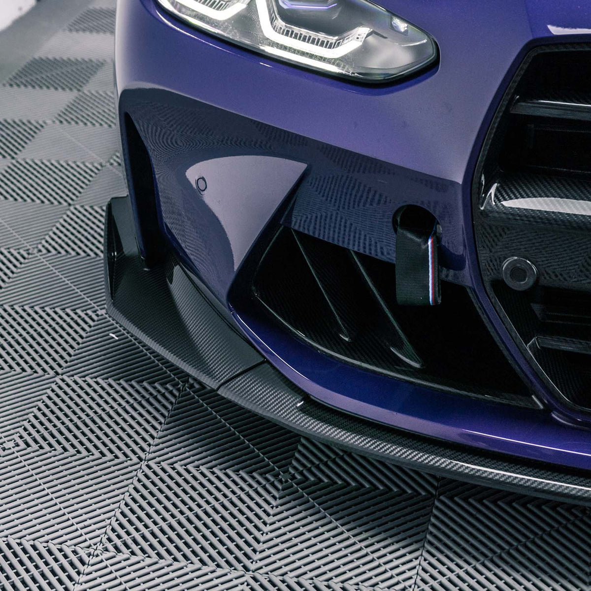 MHC+ BMW G80/G81 M3 & G82/G83 M4 Pre Preg Carbon Fibre CSL Style Front Splitter