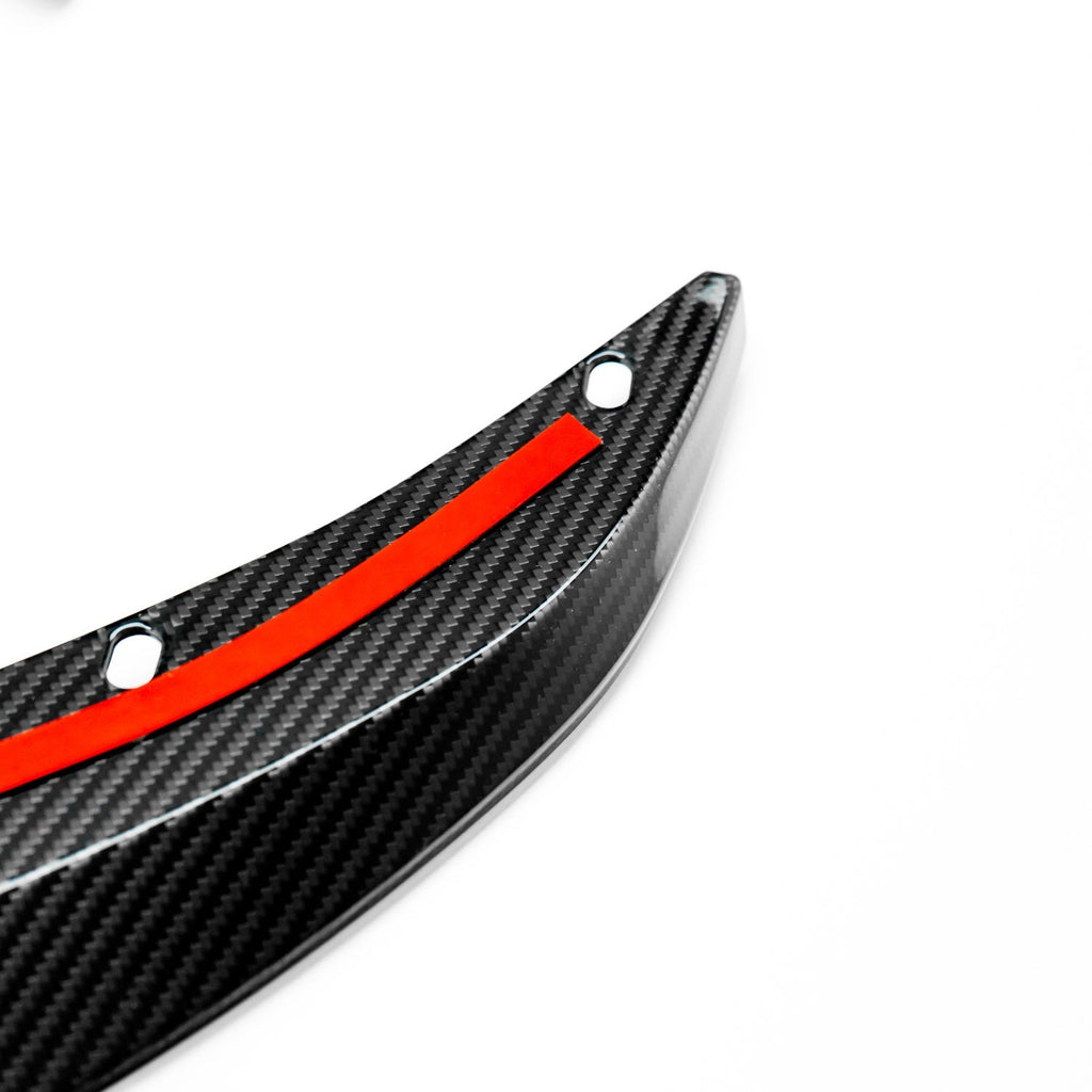 MHC+ BMW G80 & G81 M3 SS1 Pre Preg Carbon Fibre Rear Side Splitters