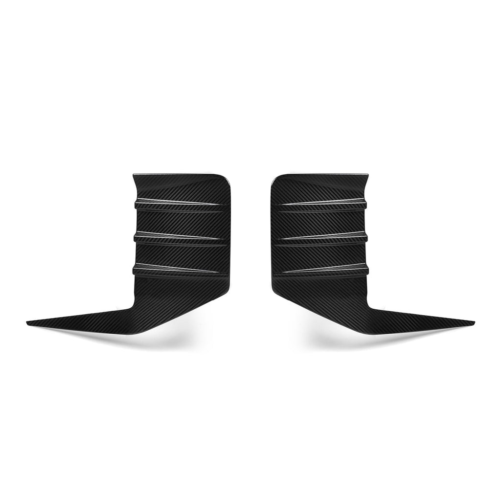 MHC+ BMW G87 M2 Pre Preg Carbon Fibre Performance Style Rear Bumper Inserts