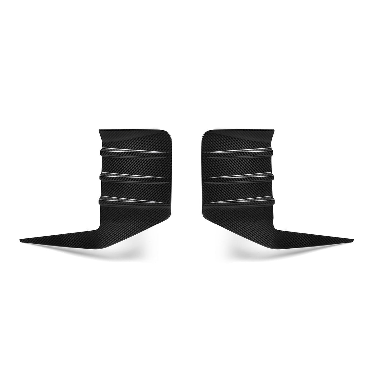 MHC+ BMW G87 M2 Pre Preg Carbon Fibre Performance Style Rear Bumper Inserts