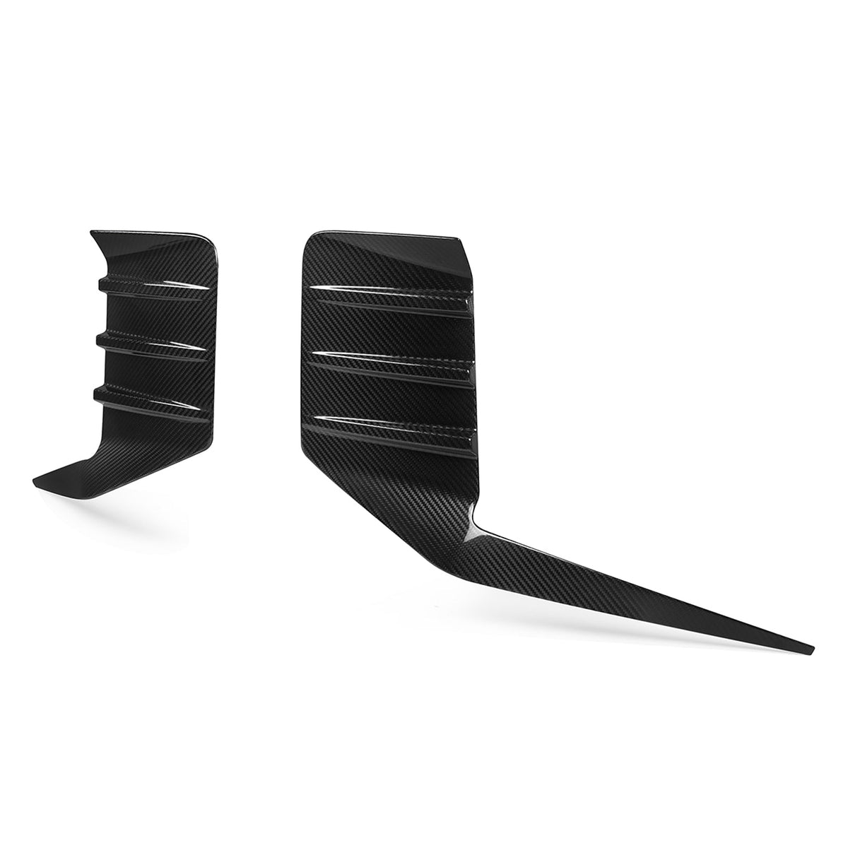 MHC+ BMW G87 M2 Pre Preg Carbon Fibre Performance Style Rear Bumper Inserts