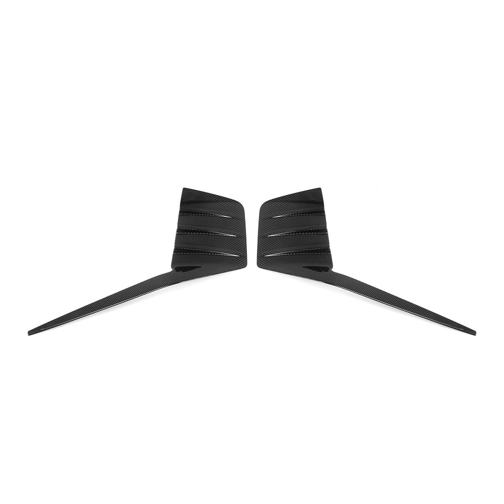 MHC+ BMW G87 M2 Pre Preg Carbon Fibre Performance Style Rear Bumper Inserts