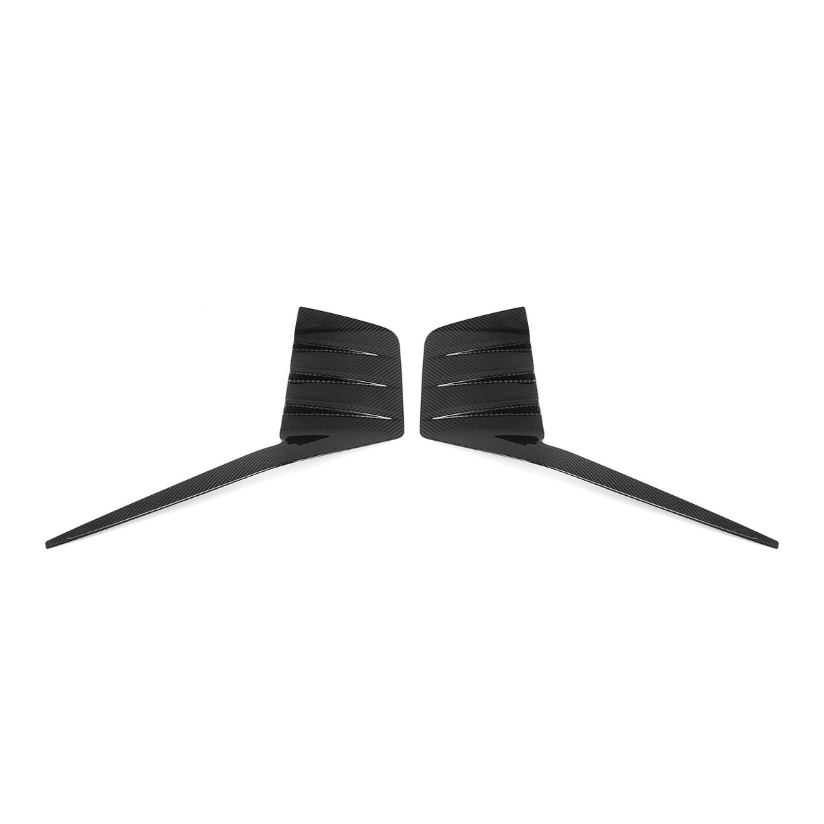 MHC+ BMW G87 M2 Pre Preg Carbon Fibre Performance Style Rear Bumper Inserts