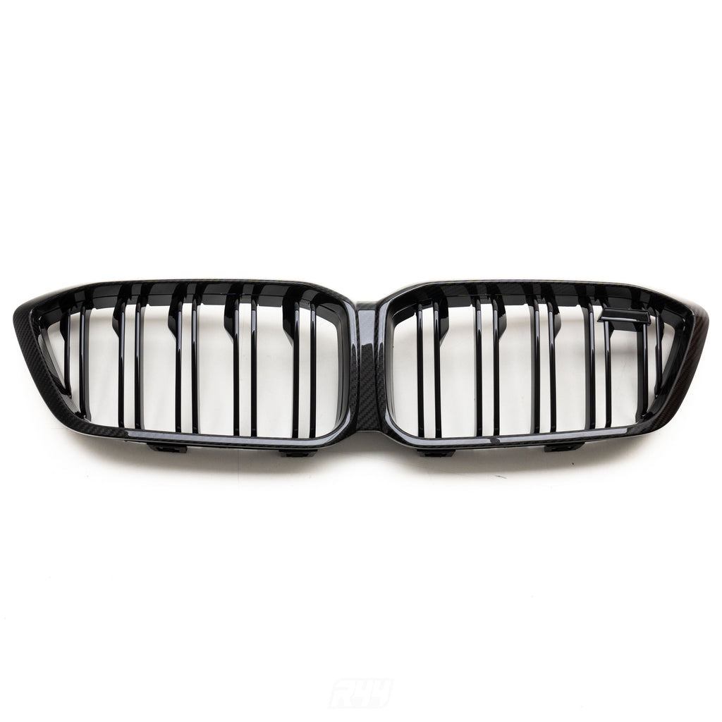 MHC+ BMW F87 M2 Competition Pre Preg Carbon Fibre & Gloss Black Premium Front Grille