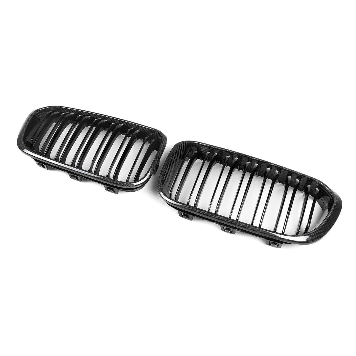 MHC+ BMW F20 LCI & F21 1 Series Pre Preg Carbon Fibre Double Slat Front Grille