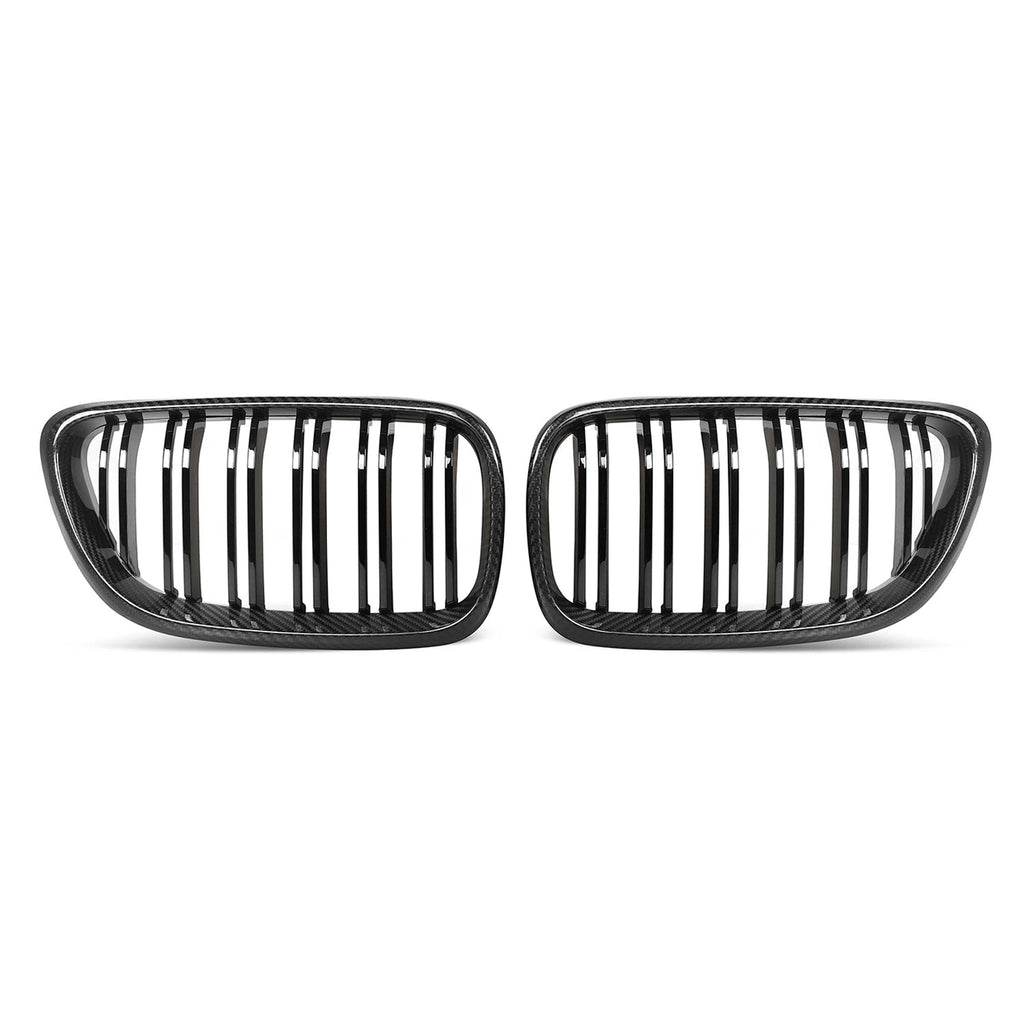 MHC+ BMW F22 & F23 2 Series Pre Preg Carbon Fibre Double Slat Front Grille