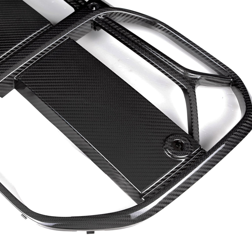 MHC+ BMW G22 & G23 4 Series Pre Preg Carbon Fibre CSL Style Front Grille (With ACC)