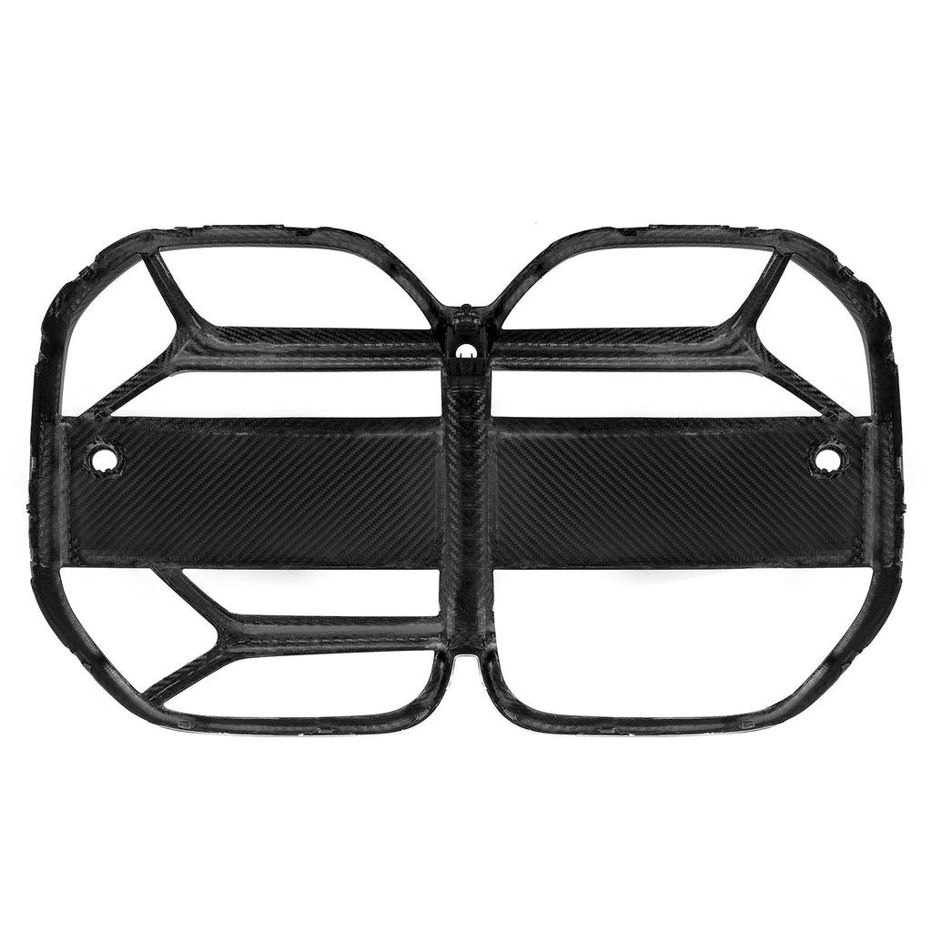 MHC+ BMW G22 & G23 4 Series Pre Preg Carbon Fibre CSL Style Front Grille (With ACC)