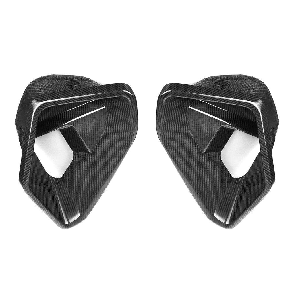 MHC+ BMW G06 LCI X6 Pre Preg Carbon Fibre Performance Style Front Air Ducts
